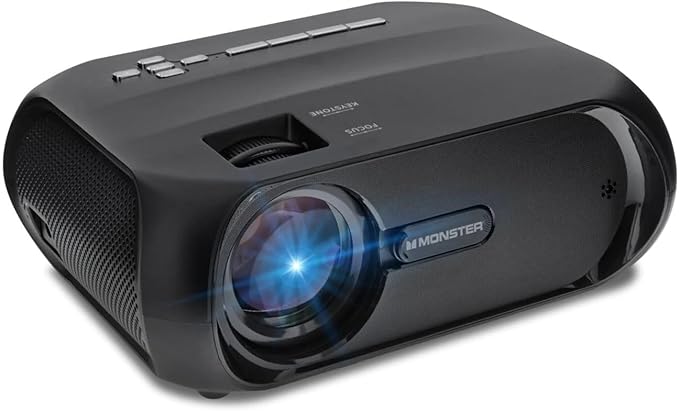 Projecteur Monster Image Pro MHV1-1051-CAN 720p HD LCD - Noir