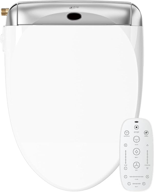Leivi B011-01 – Electronic Heated Toilet Seat with Water Jet (Open Box)