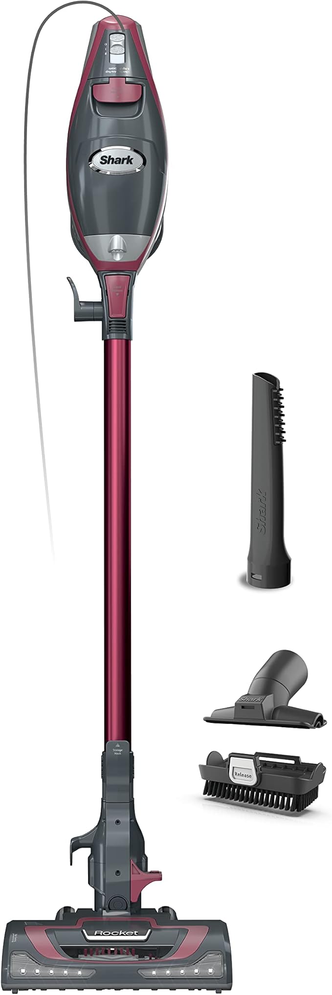 Shark HV370C Rocket Pro – Aspirateur-balai filaire ultra-léger avec technologie avancée