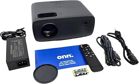 Projector Onn. 110" Class HD (720p) LCD