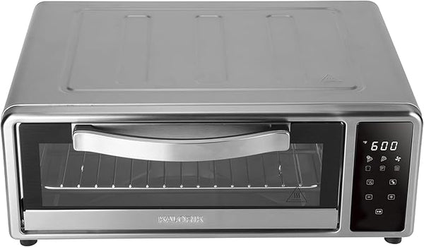 Kalorik AFKA600PZB43 MAXX – Friteuse à Air Haute Température et Four à Pizza avec Pierre à Pizza – Acier Inoxydable (Boite ouverte)