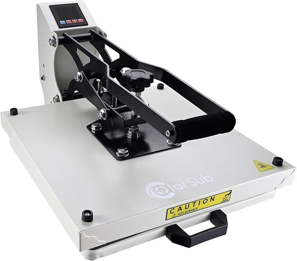 ClorSub Presse à Chaud Multifonction – Machine de Transfert Thermique Blanche (Boite ouverte)