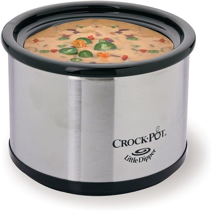 Mijoteuse Crock-Pot 8 Quarts avec Dipper – Acier Inoxydable