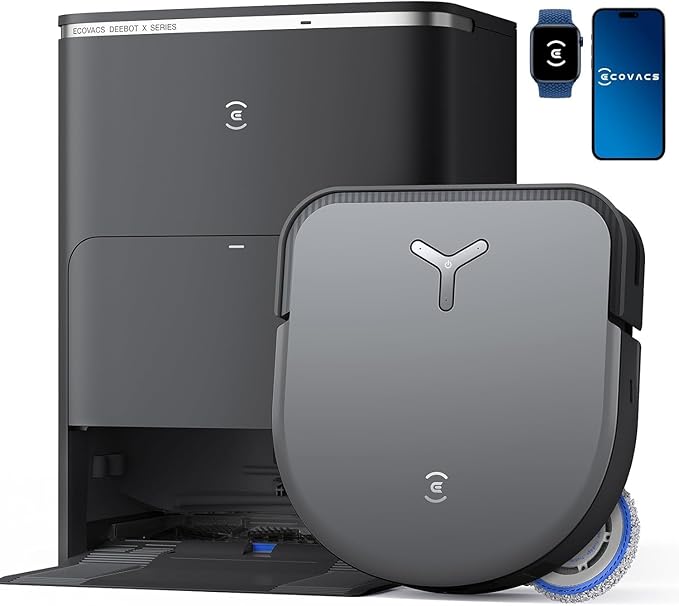 Ecovacs Deebot X5 Pro Omni – Robot Vacuum and Mop with Smart Dock (Open Box)