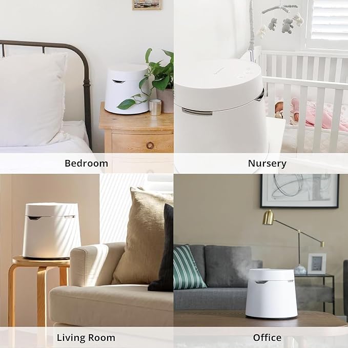 Carepod 31S Stainless Steel Humidifier – Large Room, Baby &amp; Easy Clean