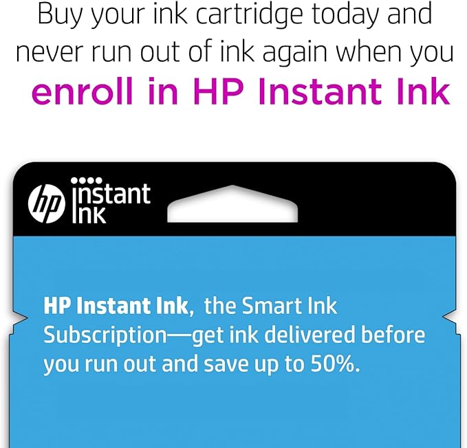 HP 3YP29AN Lot de 2 cartouches d'encre originales compatibles avec HP DeskJet 1255, 2700, 4100 Series, HP Envy 6000, 6400 Series