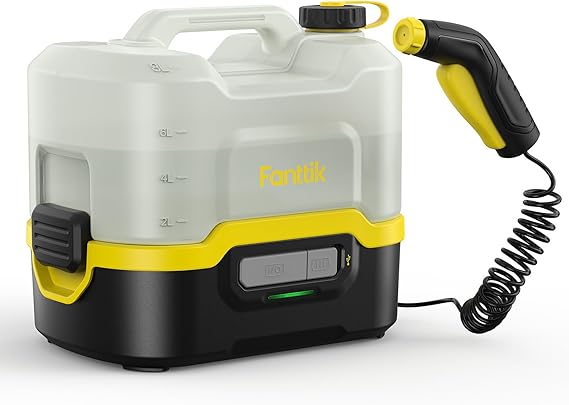 Fanntik NB8 Nano – Cordless Portable Electric High Pressure Sprayer (2.1 L, 3 Batteries) (Open Box)