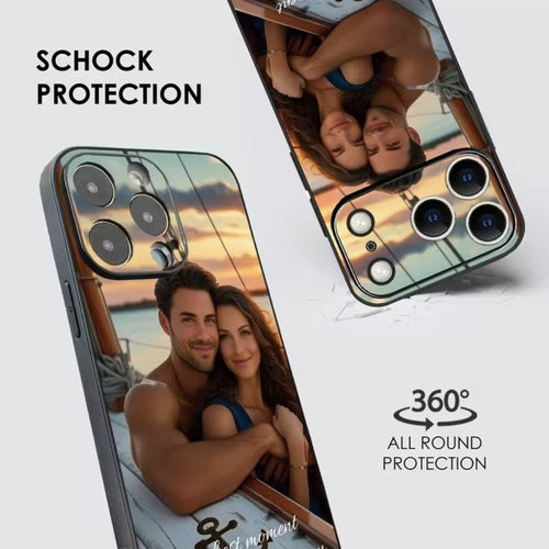 Personalized Photo, Name, Quote or Monogram Case, Compatible with iPhone 11 to 17