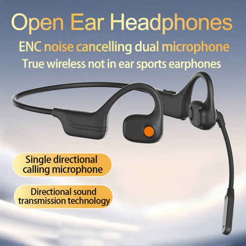 Open-Ear Air Conduction Wireless Business Earphones with Dual ENC Mics