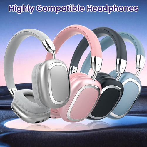 B35 Wireless Over-Ear Headphones, Bluetooth 5.3, 40mm Drivers, 90-Degree Rotating Earcups