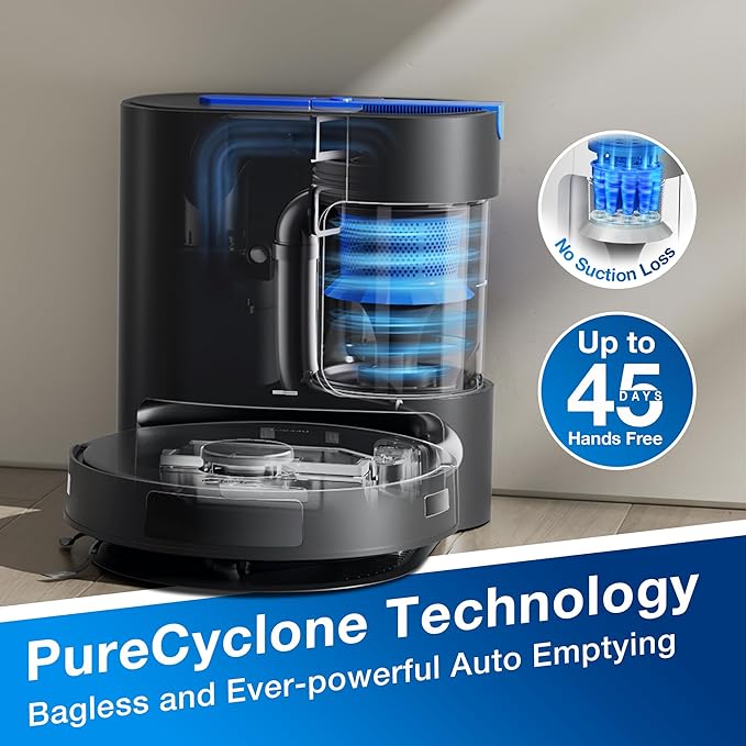 ECOVACS Deebot N20 Plus Robot Vacuum Cleaner – Ozmo Vacuum + Wash, Automatic Dock (Open Box)