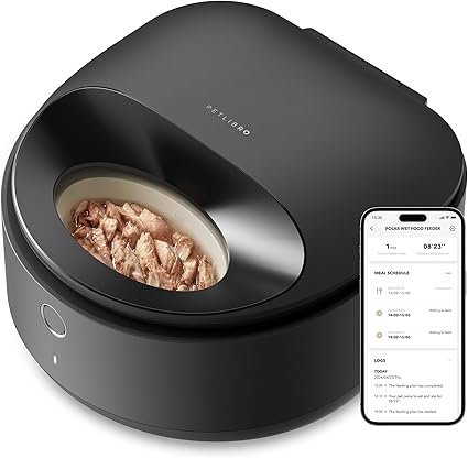 PETLIBRO POLAR Automatic Wet Food Dispenser – App Control – Keeps Meals Fresh for 3 Days (Open Box)