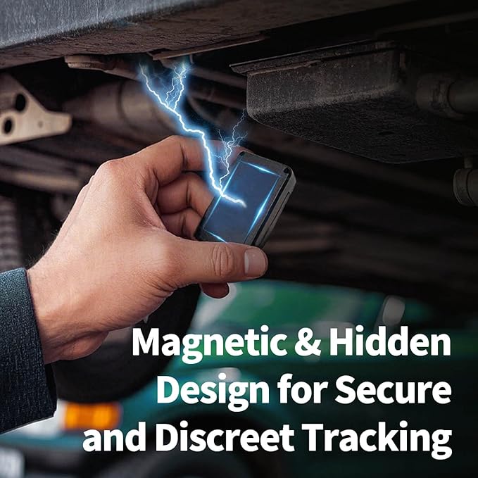 VITALGLOW 4G GPS Tracker – No Subscription Required – SIM Card Included – Real-Time Tracking