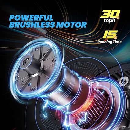 DEERC 2104 Challenger Remote Control Boat – 2.4GHz High Speed ​​Brushless RC Boat with Rechargeable Battery, Waterproof and Stable – For Kids and Adults – Open Box, Never Used