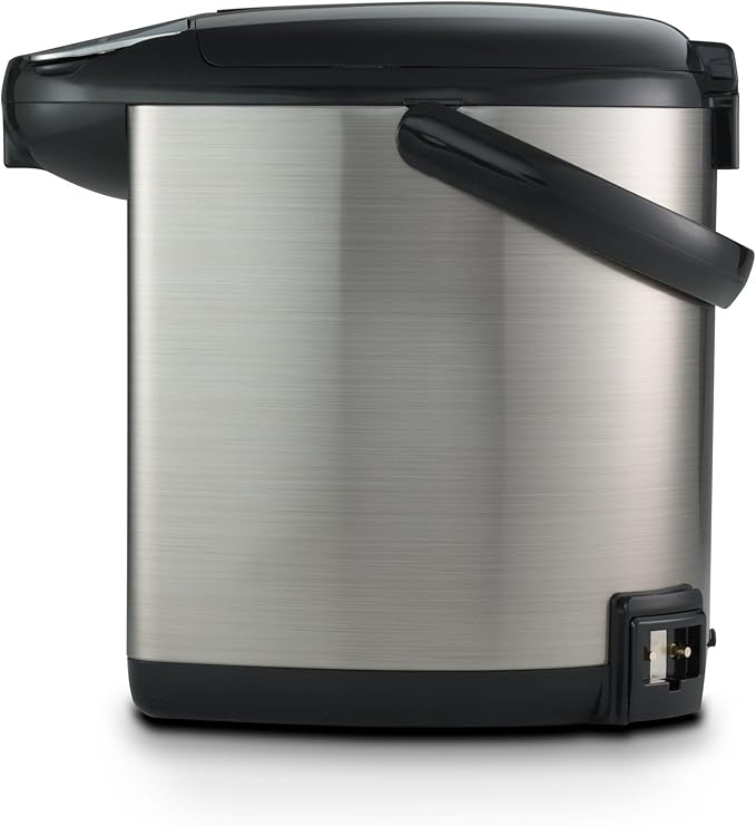 Bouilloire Électrique et Chauffe-Eau Tiger PDU-A40U-K – 4,0 L, Acier Inoxydable Noir (Boite ouverte)