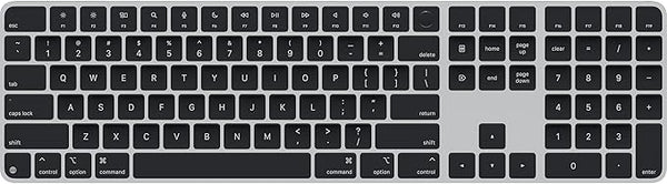 Apple Magic Keyboard avec Touch ID et Pavé Numérique – Clavier Sans Fil pour Mac (Boite ouverte jamais utilisé)