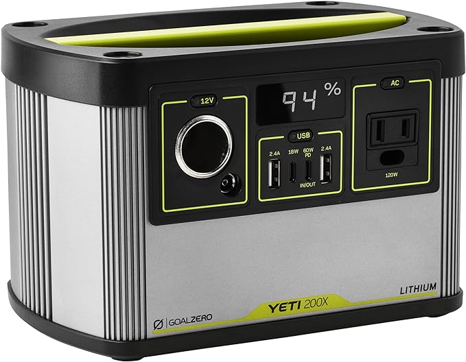 Goal Zero Yeti 200X - Station d'alimentation portable