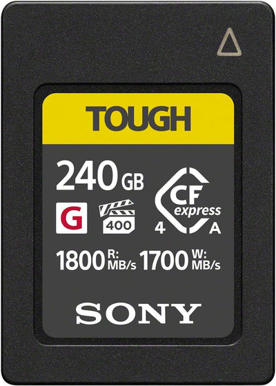 Sony CFexpress Type A série G TOUGH — carte CFexpress 4.0 pour α et FX