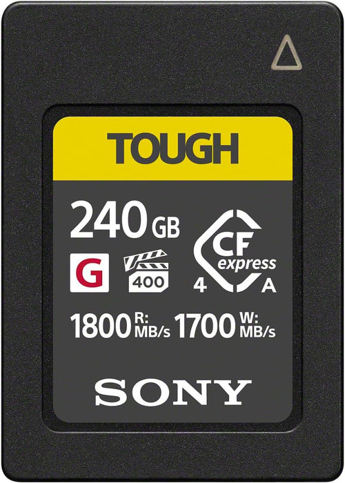 Sony CFexpress Type A G Series TOUGH — CFexpress 4.0 Card for Alpha and FX