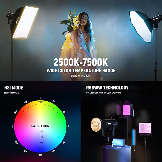 Neewer CB200C – Professional RGB LED Video Light