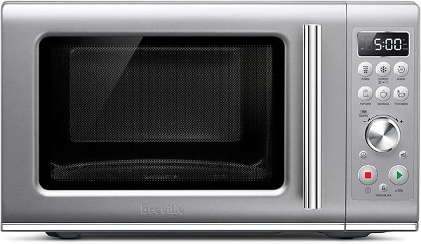 Breville Compact Wave Microwave Oven – Soft Close Door, Quiet and Intuitive (Open Box)