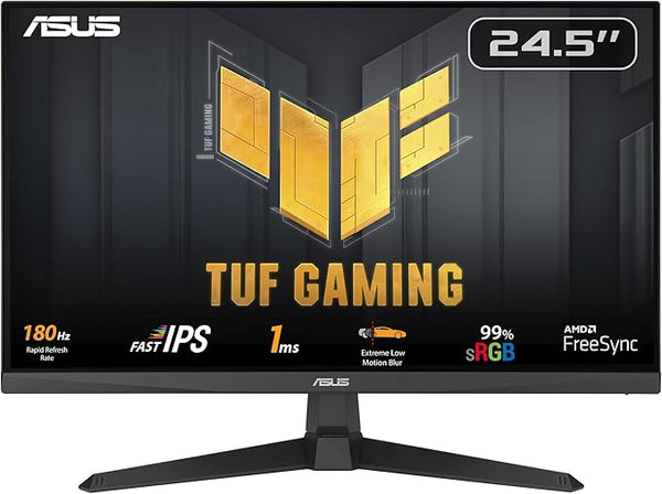ASUS TUF Gaming VG259Q3A – 25" Gaming Monitor (24.5" visible) FHD 180Hz 1ms Fast IPS