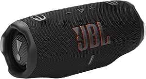 JBL Charge 6 – Waterproof and shockproof portable Bluetooth speaker (Black)
