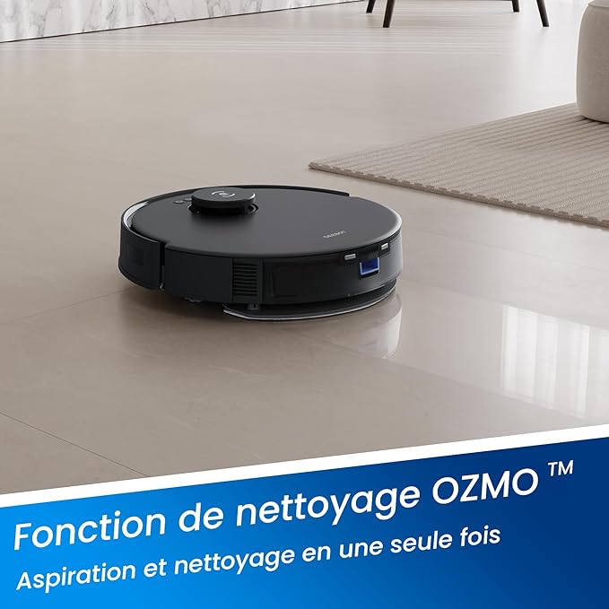 ECOVACS Deebot N20 Plus Robot Vacuum Cleaner – Ozmo Vacuum + Wash, Automatic Dock (Open Box)