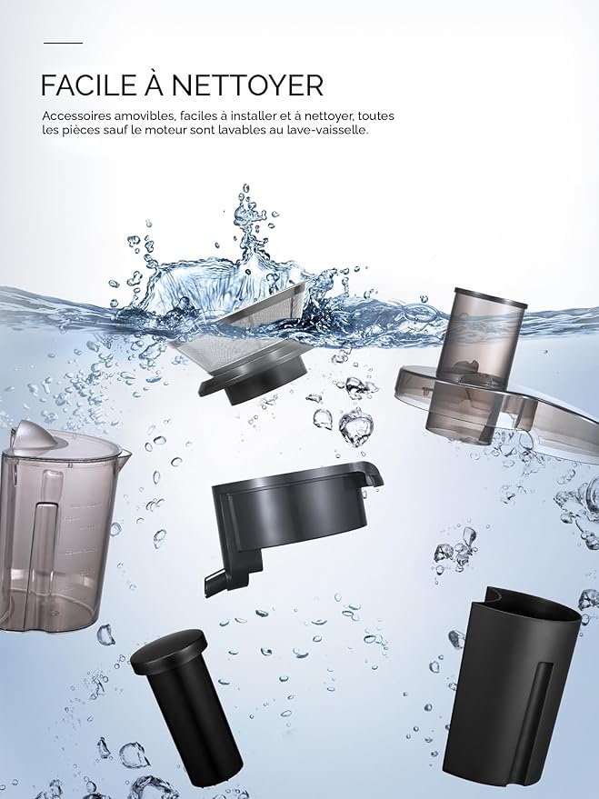 AICOOK Juicer – Model GS-336 (Open Box)