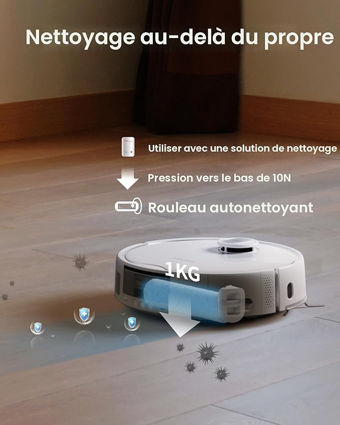 SwitchBot S10 – Smart Robot Vacuum and Mop with Automatic Docking Station (Open Box)