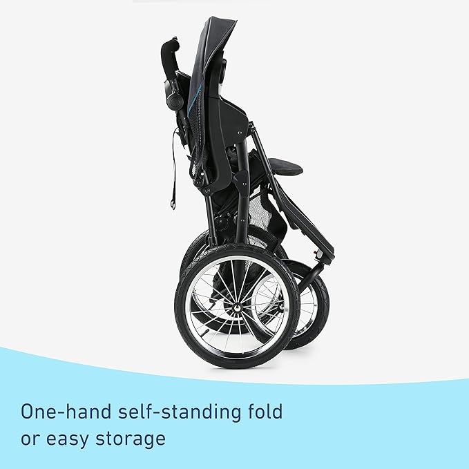 graco trax jogging stroller Graco Trax Jogger 2.0 Travel System – All-Terrain Stroller + SnugRide – Canordi