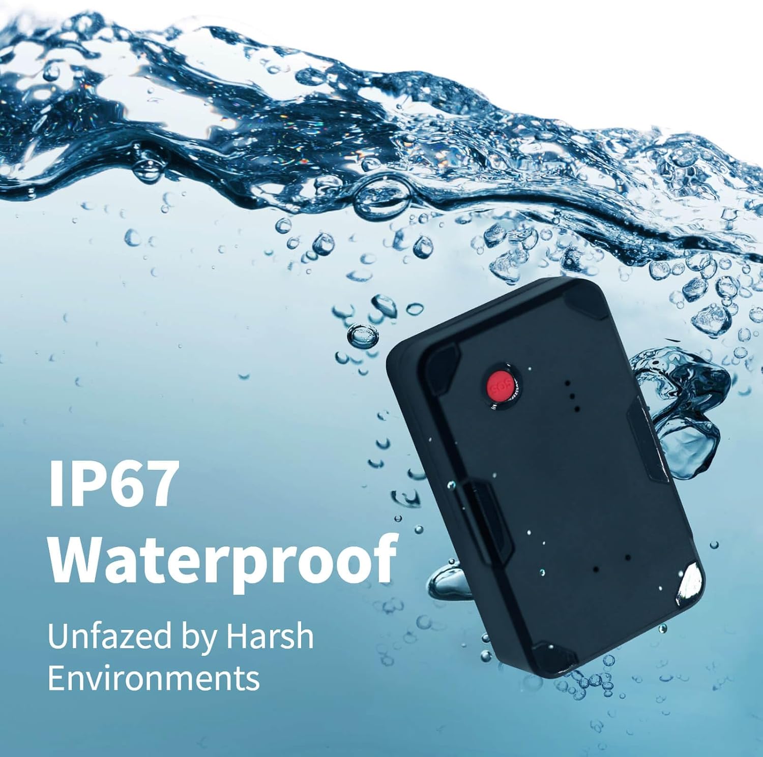 VITALGLOW 4G GPS Tracker – No Subscription Required – SIM Card Included – Real-Time Tracking