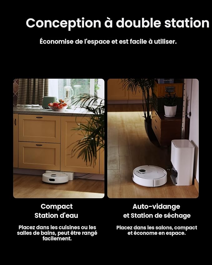 SwitchBot S10 – Smart Robot Vacuum and Mop with Automatic Docking Station (Open Box)