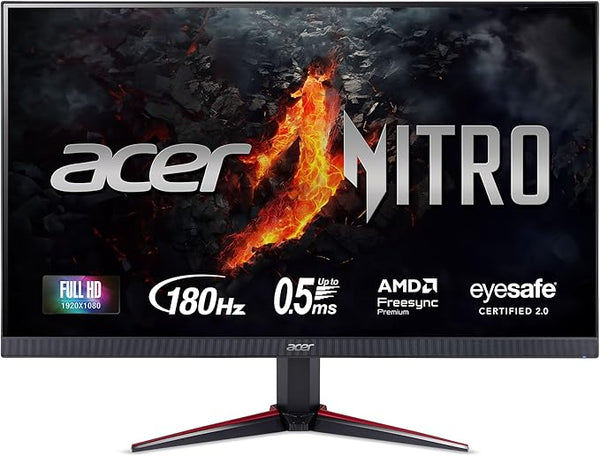 Acer Nitro VG240Y – Moniteur Gaming 23,8" IPS FHD 180Hz FreeSync Premium HDR10 (Boite ouverte)