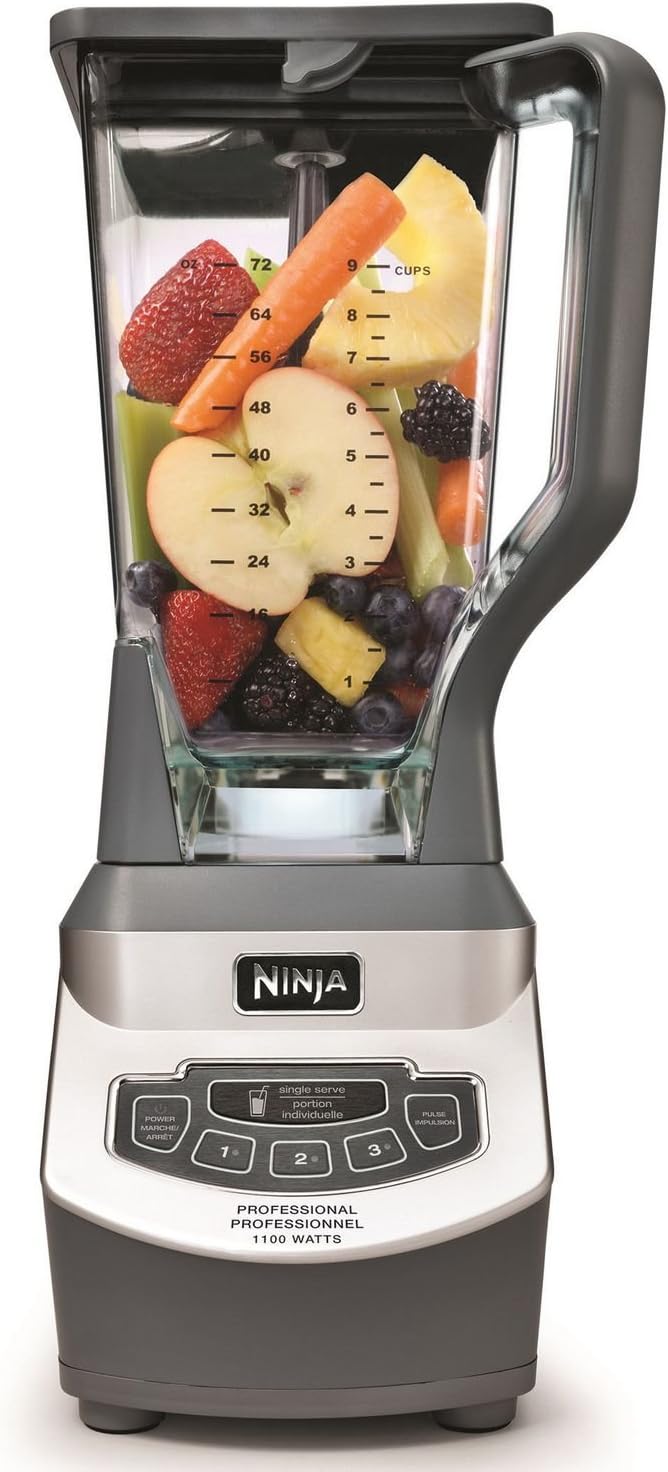 Ninja Mélangeur Professional 2.1L – 1100 Watts de Puissance pour des Résultats Parfaits (Boite ouverte)