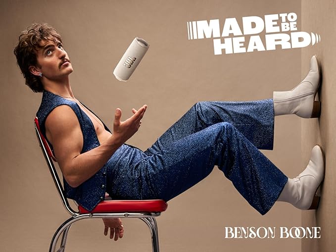 JBL Flip 7 – Waterproof and shockproof portable Bluetooth speaker (Black)