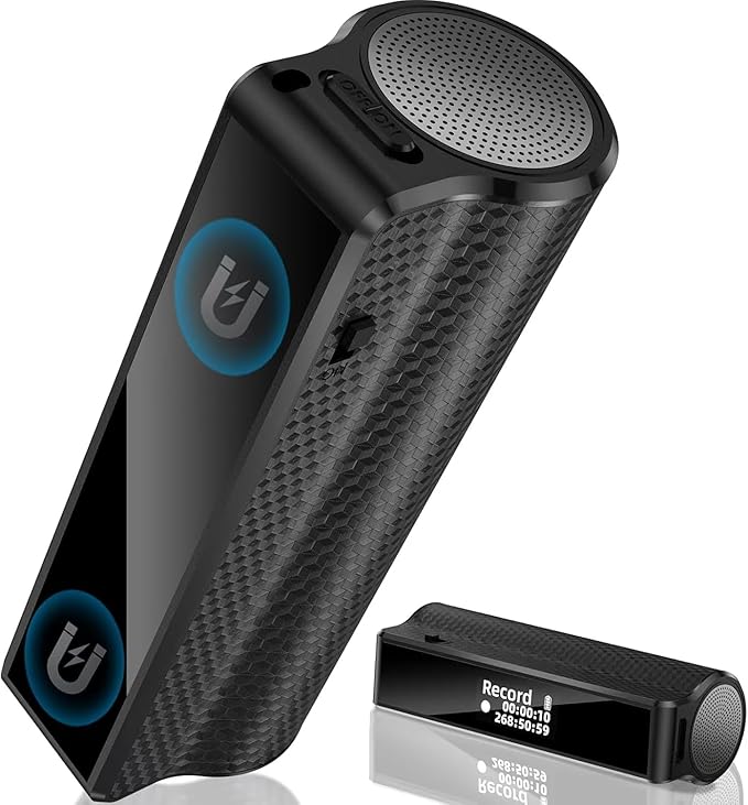 Z8Pro Mini Digital Voice Recorder – Rechargeable – Long Battery Life