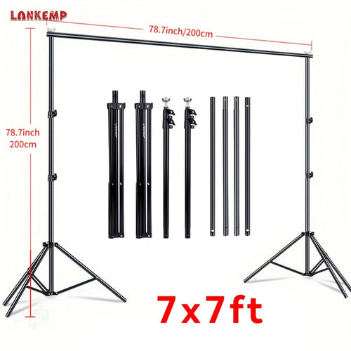 Telescoping Backdrop Stand, 79 x 79 in or 118 x 102 in Frame