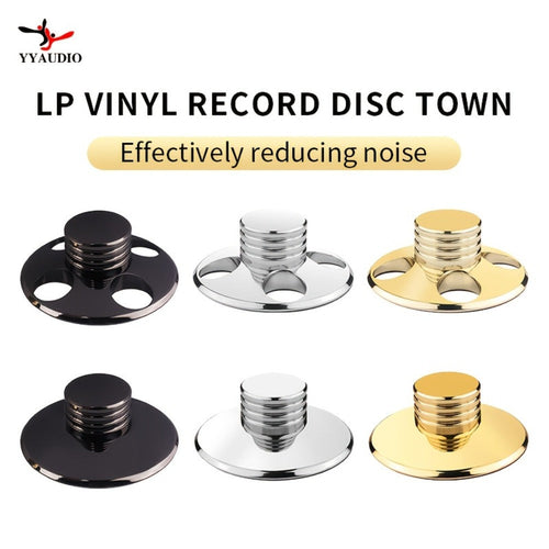 Polished Stainless Steel Vinyl Record Weight Stabilizer