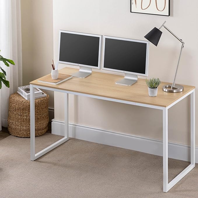 Bureau Rectangulaire Zinus Jennifer - Collection Modern Studio, Blanc