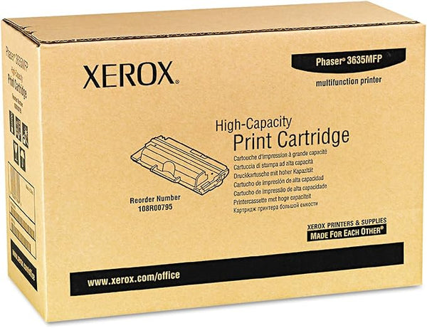 Xerox Phaser 3635 MFP 108R00795 Cartouche de toner haute capacité Noir 10 000 pages