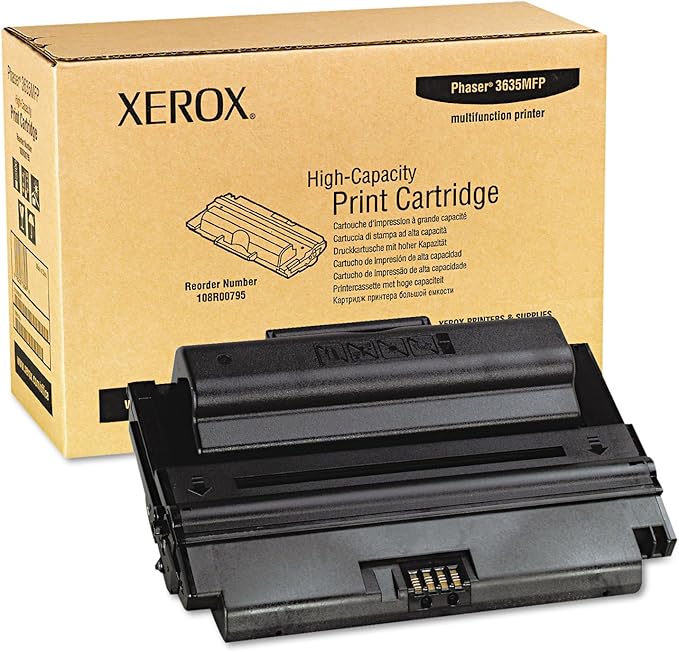 Xerox Phaser 3635 MFP 108R00795 Cartouche de toner haute capacité Noir 10 000 pages