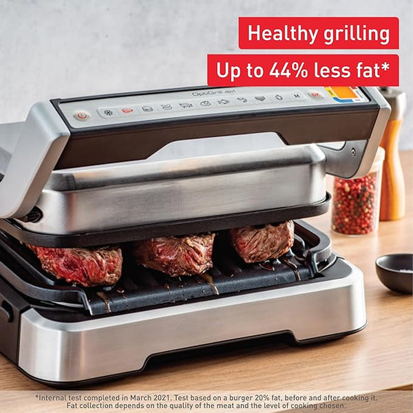 T-fal OptiGrill 4-en-1 – Gril intelligent multifonction 1800W (BOite ouverte)