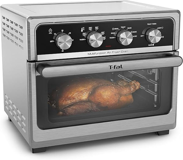 T-Fal 9-in-1 Air Fryer and Toaster Oven – Powerful Convection for Extra Crispy Results