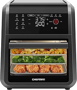CHEFMAN Friteuse à Air Chaud Numérique – Multifonction 11,4 Litres (Boite ouverte)