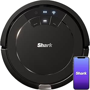 Aspirateur Robot Shark RV754CA ION - Connecté Wi-Fi, Multi-Surfaces, Noir (BOITE OUVERTE))