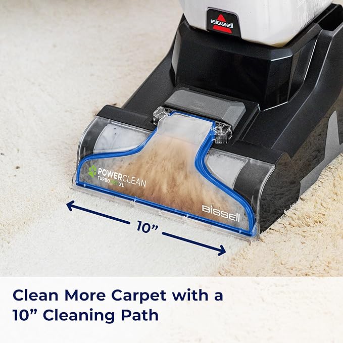 BISSELL 3748C PowerClean Pet XL Nettoyeur de tapis vertical, Noir