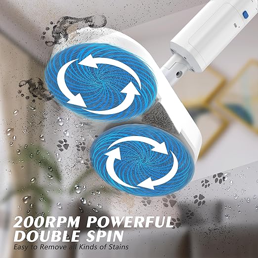 AlfaBot S1 Cordless Electric Broom – Rechargeable, Lightweight &amp; Quiet (Open Box)