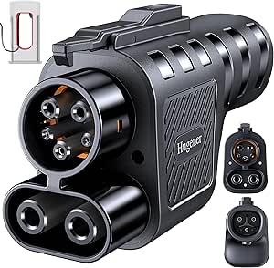 **Hugener – Adaptateur NACS vers CCS1 (2025)  Pour Tesla Supercharger V3 / V4 – 1000V / 500A – UL Certifié** (Nouveau)