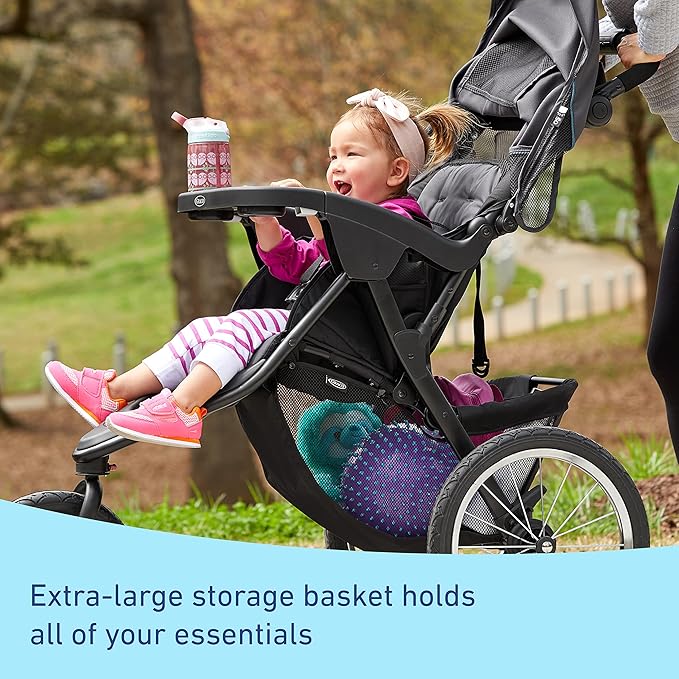 Graco Trax Jogger 2.0 Travel System – All-Terrain Stroller + SnugRide – Canordi